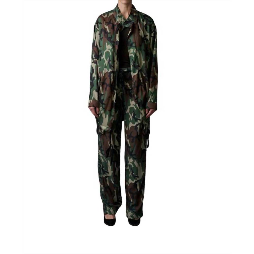 NEW LE SUPERBE city anorak jacket in camo
